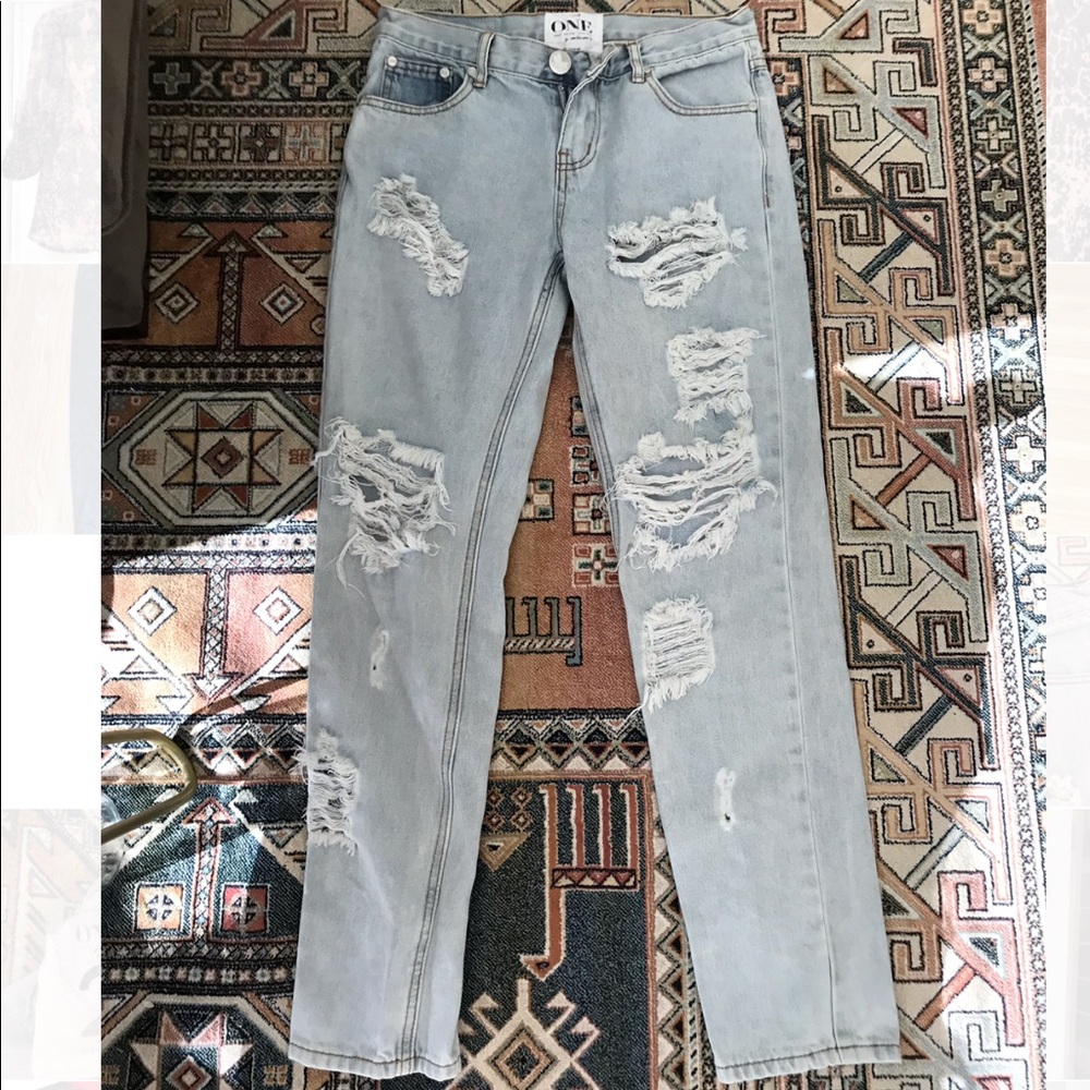 One Teaspoon Jeans, Size 24!